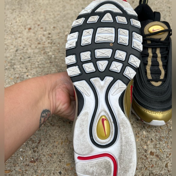 Nike Air Max 97 Black metallic Gold - Picture 6 of 9